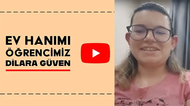 ev hanımı öğrencimiz dilara güven