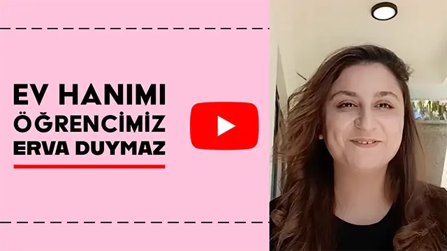 ev hanımlığından freelancer tasarımcılığa geçen erva duymaz
